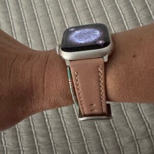 Shinola Apple Watch band 41/40mm/converts to regular watch band